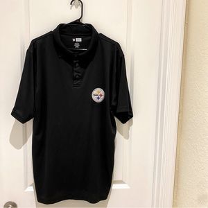 Mens Pittsburgh Steelers Polo Shirt/Top